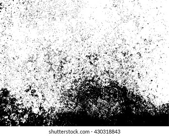 Grunge Vector Overlay Texture .
