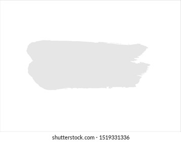grunge vector paint texture ink brush stroke background.gray watercolor