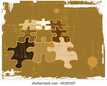 the grunge vector retro abstract background