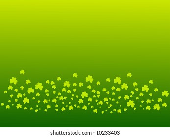 grunge vector st. patricks abstract background