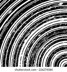 Grunge Vector Striped Background. Black and White 