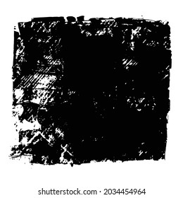 Grunge Vektorstruktur. Abstrakter schwarz-weißer Hintergrund