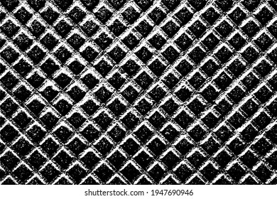 Grunge vector texture. Abstract cracked background. Aged and weathered broken surface. Dirty and damaged. Detailed rough backdrop. Vector graphic illustration.