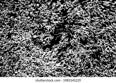 Grunge vector texture. Abstract cracked background. Aged and weathered broken surface. Dirty and damaged. Detailed rough backdrop. Vector graphic illustration.