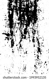 Grunge vector texture. Abstract cracked background. Aged and weathered broken surface. Dirty and damaged. Detailed rough backdrop. Vector graphic illustration.