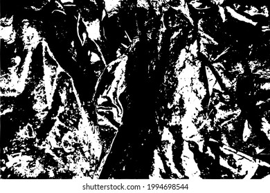Grunge vector texture. Abstract cracked background. Aged and weathered broken surface. Dirty and damaged. Detailed rough backdrop. Vector graphic illustration.