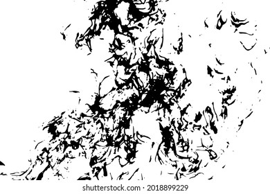 Grunge vector texture. Abstract cracked background. Aged and weathered broken surface. Dirty and damaged. Detailed rough backdrop. Vector graphic illustration.