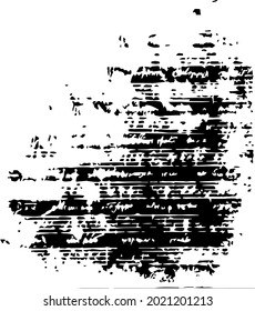 Grunge vector texture. Abstract cracked background. Aged and weathered broken surface. Dirty and damaged. Detailed rough backdrop. Vector graphic illustration.