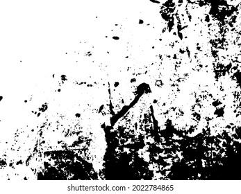 Grunge vector texture. Abstract cracked background. Aged and weathered broken surface. Dirty and damaged. Detailed rough backdrop. Vector graphic illustration.