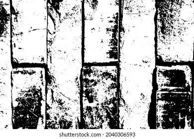 Grunge vector texture. Abstract cracked background. Aged and weathered broken surface. Dirty and damaged. Detailed rough backdrop. Vector graphic illustration.