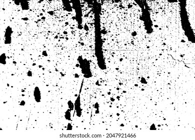 Grunge vector texture. Abstract cracked background. Aged and weathered broken surface. Dirty and damaged. Detailed rough backdrop. Vector graphic illustration.