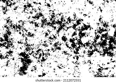 Grunge vector texture. Abstract cracked background. Aged and weathered broken surface. Dirty and damaged. Detailed rough backdrop. Vector graphic illustration.