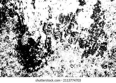Grunge Vektorstruktur. Abstrakter, gerissener Hintergrund. Ältere und verwitterte zerbrochene Oberfläche. Schmutzig und beschädigt. Detaillierte raue Kulisse. Vektorgrafik.