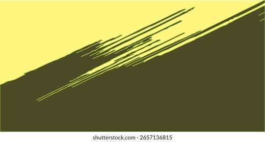 Grunge vector texture geometric yellow, black. With the ability to use overlay. Background scratches, cracks, stains.