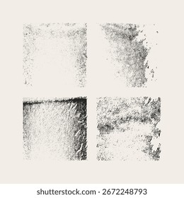 Grunge vector texture of jeans, distressed fabric surface, stylish design element for backgrounds, posters, and creative projects