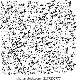 Grunge vector texture on a white background. T-shirt design, poster design, banner design, book cover design, and so on are all possible uses.