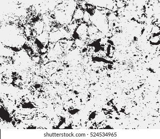 Grunge vector texture. problematic scratches, cracks, walls, demolition, old patterns. Outdated infrastructure, brokenness, destroyed