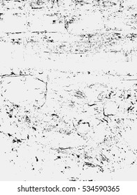 Grunge vector texture. problematic scratches, cracks, walls, demolition, old patterns. Outdated infrastructure, brokenness, destroyed