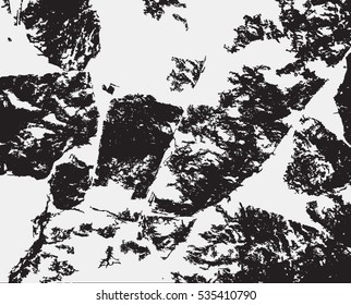 Grunge vector texture. problematic scratches, cracks, walls, demolition, old patterns. Outdated infrastructure, brokenness, destroyed.