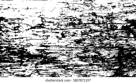 Grunge vector texture of a surface of an old wooden log