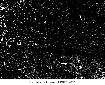 Grunge vector texture template with cracks.