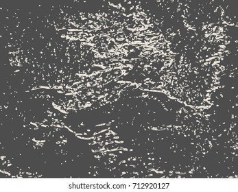 Grunge Vector Texture Template. Dark Messy Dust Overlay Distress Background. Abstract Dotted, Scratched, Vintage Effect With Noise And Grain