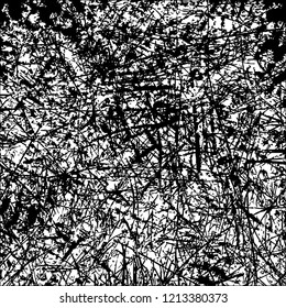 Grunge vector texture template. Darkness dust overlay distress background. Abstract dotted, scratched, vintage effect with noise and grain