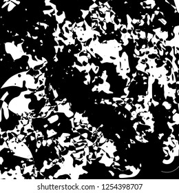 Grunge vector texture template. Darkness dust overlay distress background. Abstract dotted, scratched, vintage effect with noise and grain
