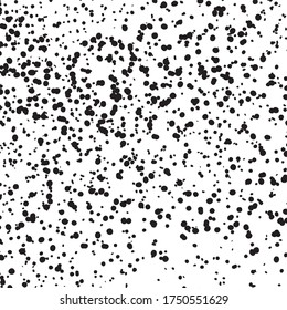 Grunge vector texture template. Darkness dust overlay distress background. Abstract dotted, scratched, vintage effect with noise and grain