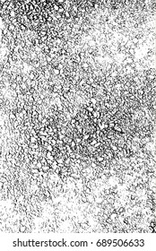 Grunge vector texture template, distress overlay texture