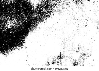 Grunge vector texture template, distress overlay texture