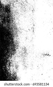 Grunge vector texture template, distress overlay texture