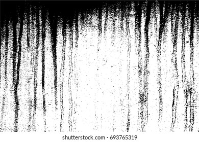 Grunge vector texture template, distress overlay texture