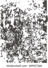 Grunge vector Texture. Vintage decorative. Object to Create Distressed Effect. Abstract background with scuffs, scratches, smeared and paint.