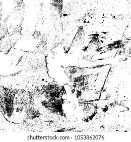 Grunge vector texture for your design. Urban background. Grain noise distressed texture. 