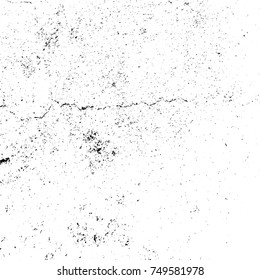Grunge vector texture for your design. Urban background. Grain noise distressed texture.