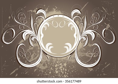 Grunge Vector for use in graphic works & posters