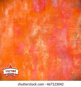 Grunge vector wall, highly detailed textured background