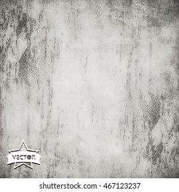 Grunge vector wall, highly detailed textured background