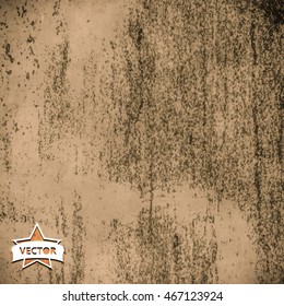 Grunge vector wall, highly detailed textured background