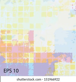 Fondo de cosecha. Vector EPS10