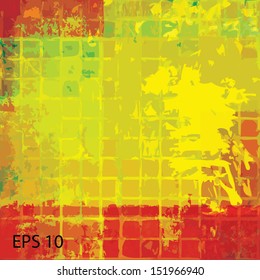 Fondo de cosecha. Vector EPS10