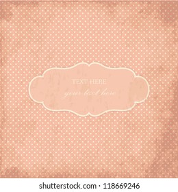 Grunge Vintage Card