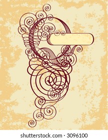 Grunge-Vintage-Rahmen
