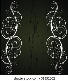 grunge vintage frame