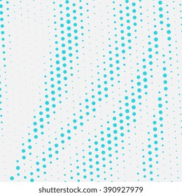 Grunge vintage halftone pattern. Abstract vector dotted background