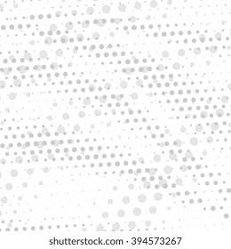 Grunge vintage halftone pattern. Abstract vector dotted background