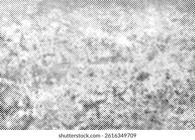 Grunge vintage halftone texture. Abstract dots texture background