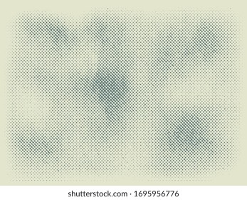 Fondo vectorial de medio tono de unga, fondo de textura vectorial, fondo vintage