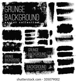 Grunge  vintage halftone vector ink print background